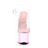 Pleaser - SKY308 Sandale à bride à la cheville, Pole dance chaussures - Chaussures de pole dance - Rose/Transparent Product image